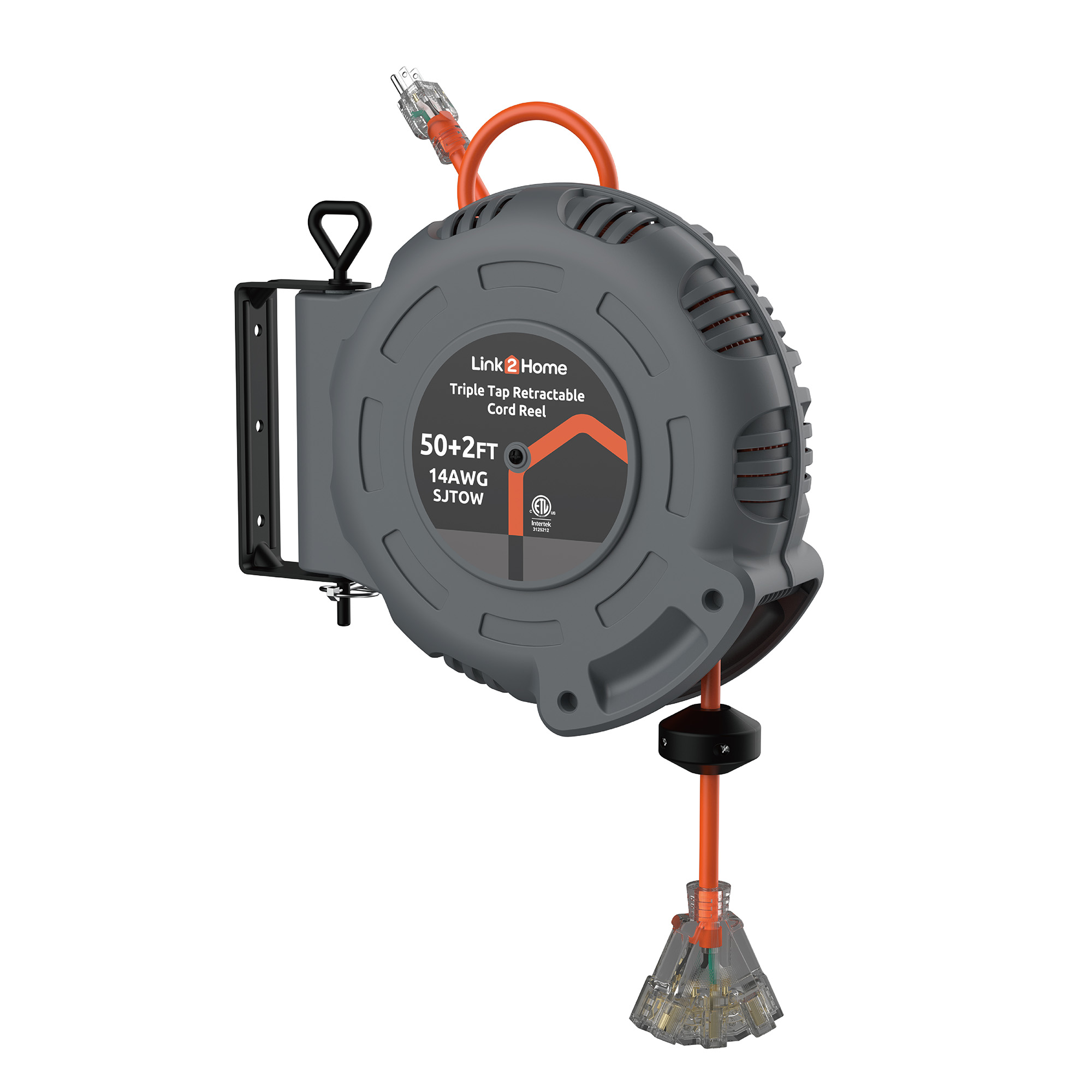 Link2Home - Cord Reel 20 ft. Extension