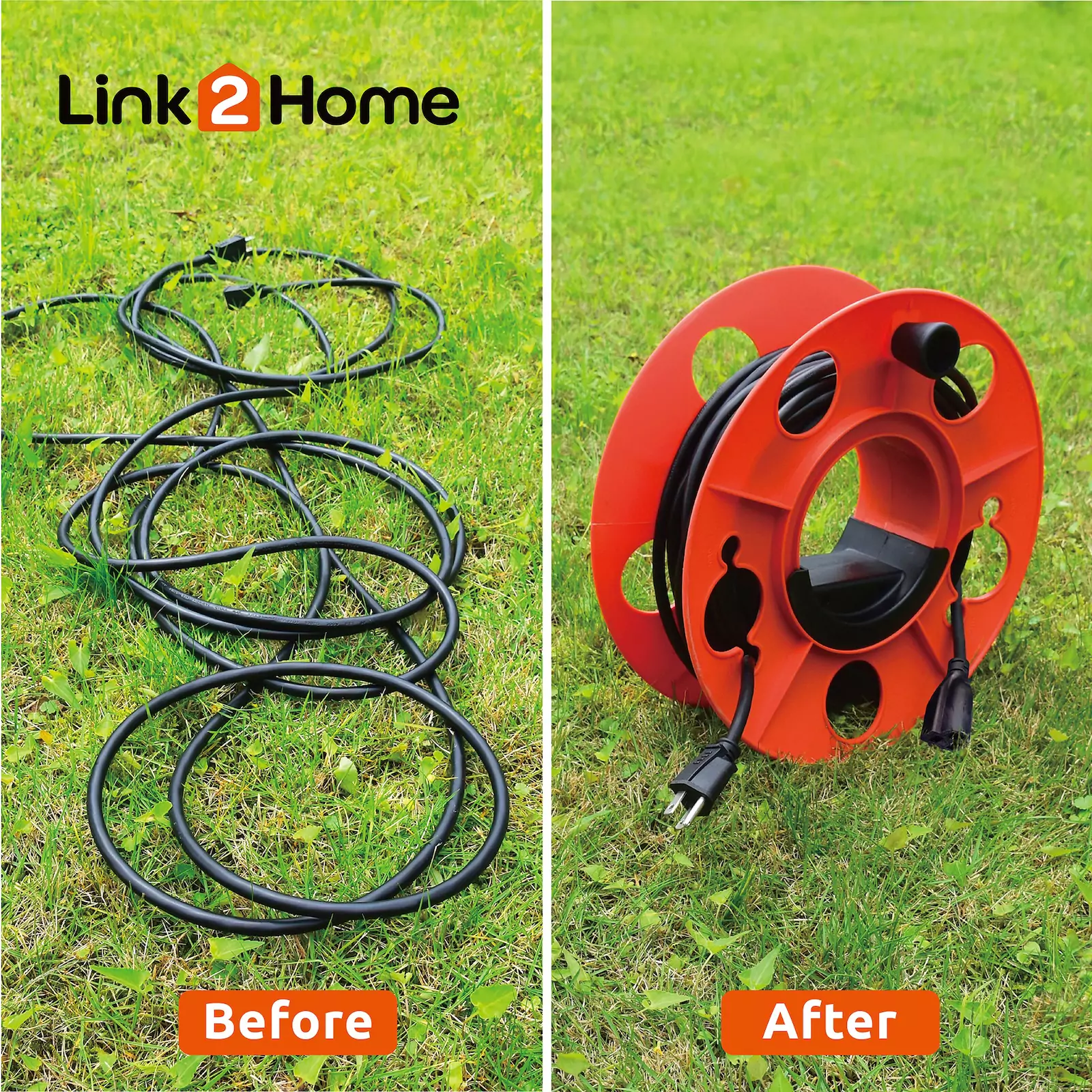 Link2Home - Cord Storage Reel 150ft.